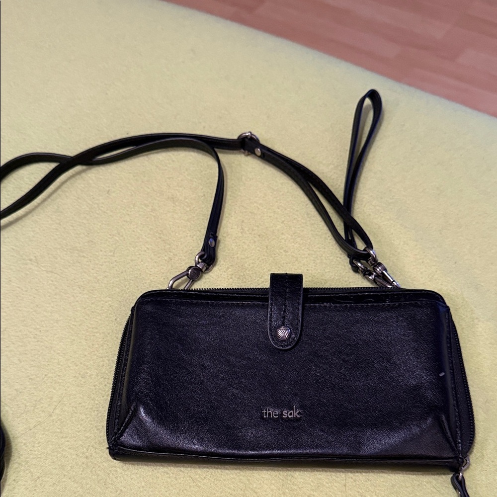 The Sak Stylish Black Crossbody Bag
